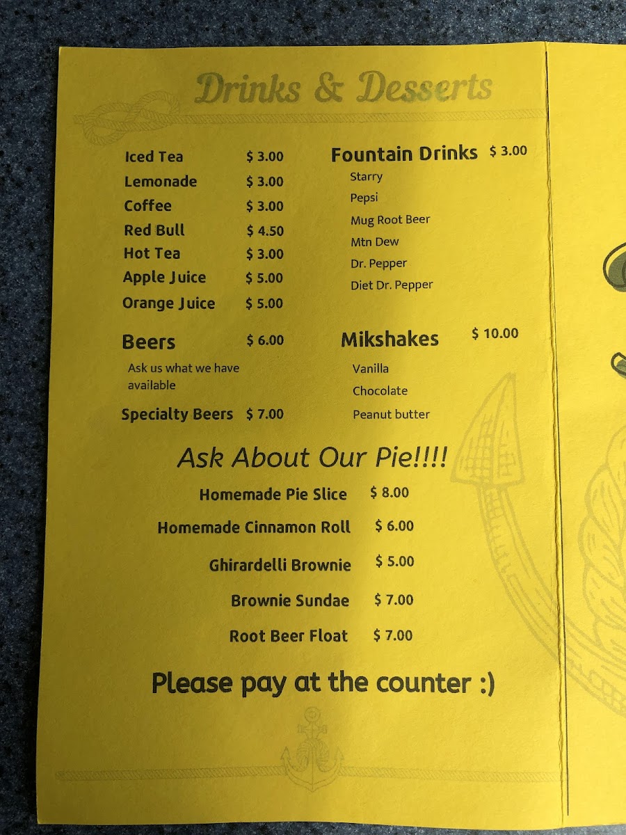 By the Bay Cafe Menu - Image 3