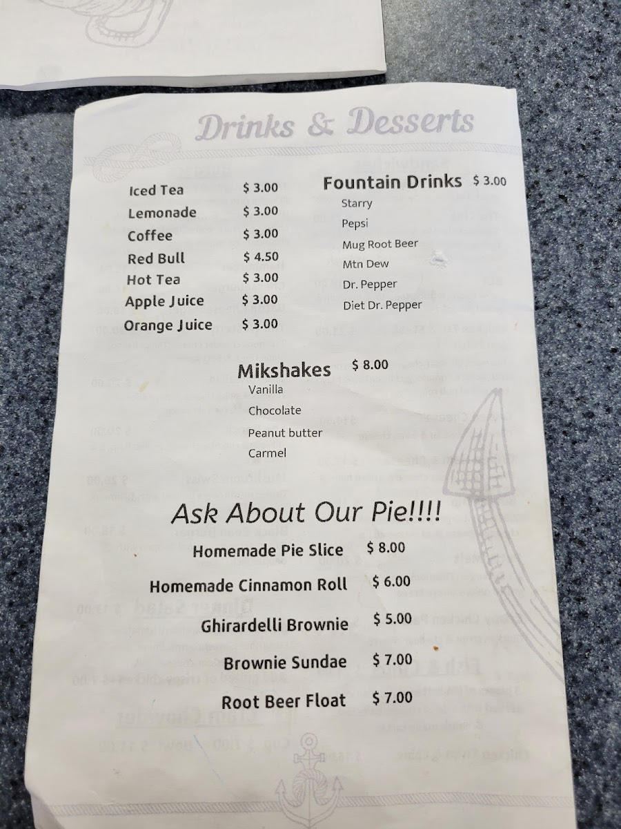 By the Bay Cafe Menu - Image 5